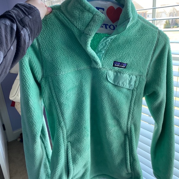 Patagonia Medium teal sweatshirt - Picture 4 of 5